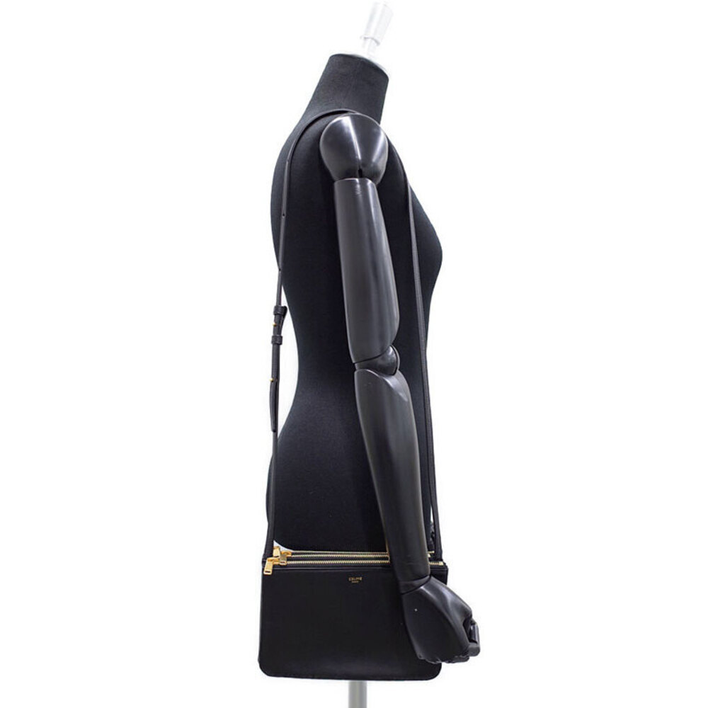 Celine Lambskin Leather Trio crossbody bag - Picture 9 of 9